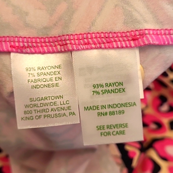 LILLY PULITZER pink cheetah dress - Picture 7 of 7